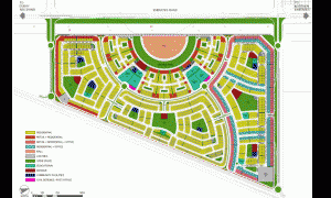 The Tilal City masterplan.